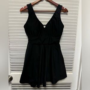 Shekini swim dress black large